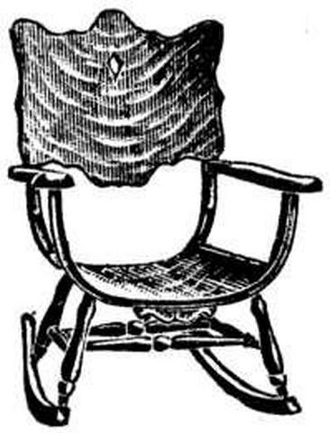 Image of Sears 1902 Artistic Fancy Rocker