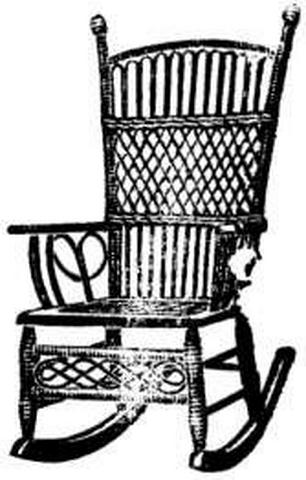 Image of Sears 1902 Reed Rocker