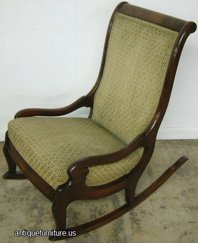 Antique Flame Mahogany Rocker