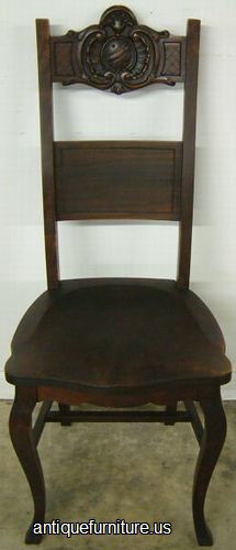 Antique Mahogany Desk Chair