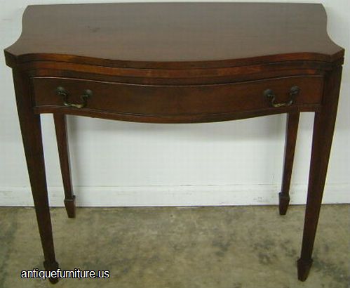 Antique Mahogany Game Table