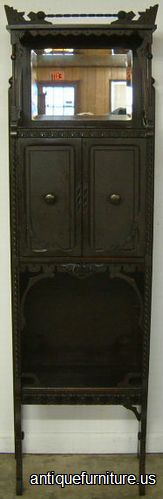Antique Victorian Curio Cabinet