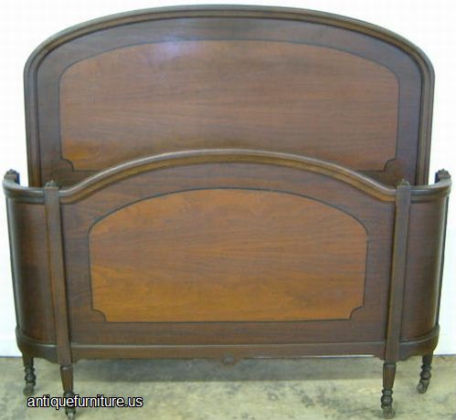 Antique Walnut Bed