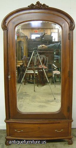 Antique Mahogany Armoire