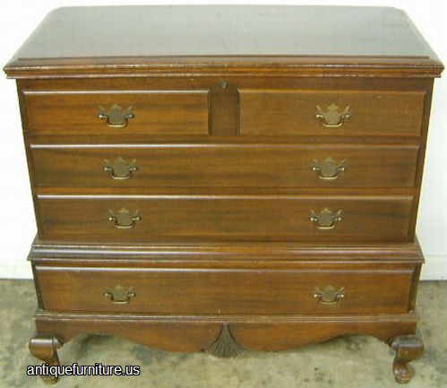 Antique Mahogany Cedar Chest