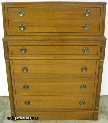 Antique Mahogany Rway Chest