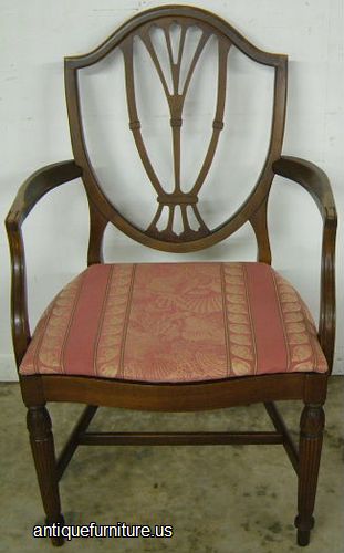 Antique Shieldback Dining Room Chair