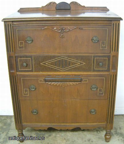 Antique Walnut Chest