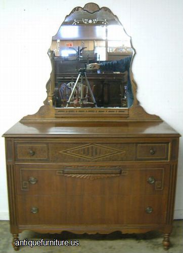 Antique Walnut Dresser