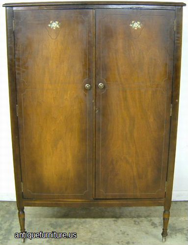 Antique Walnut Wardrobe