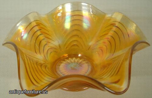Antique Carnival Glass Bowl