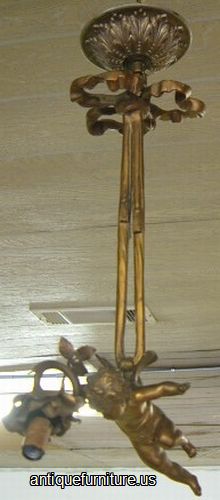 Antique Cupid Hanging Ceiling Light