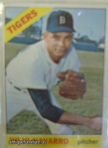 Antique Julio Navarro Baseball Card