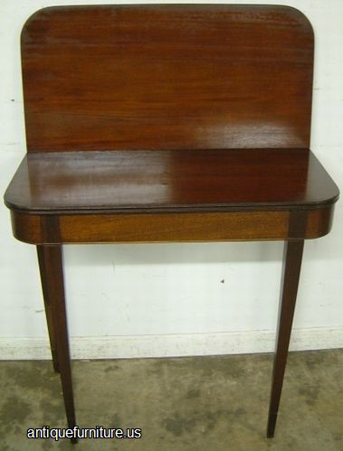 Antique Mahogany Game Table
