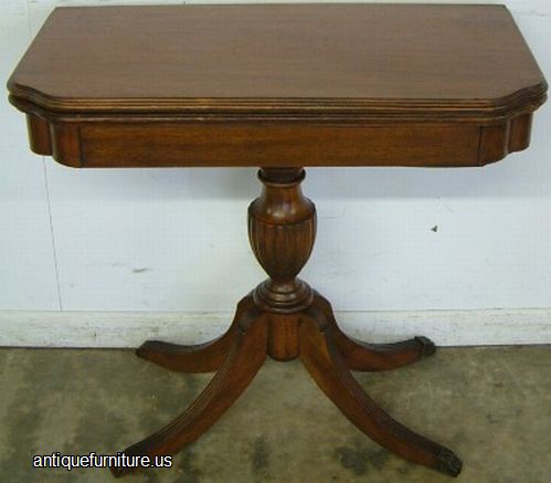 Antique Mahogany Game Table