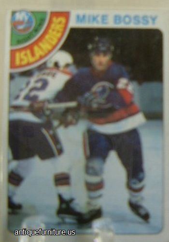 Antique Mike Bossy Hockey Card