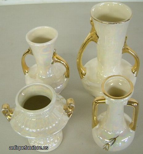 Antique Pearlessence Vases