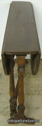Antique Walnut Gate Leg Table