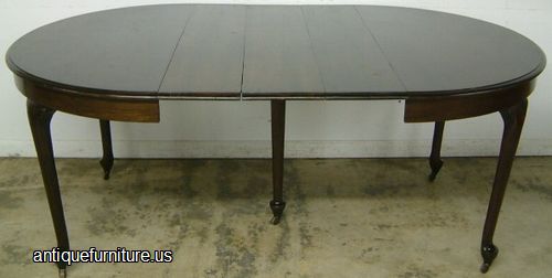 Antique Walnut Queen Ann Dining Table