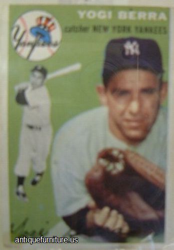Antique Yogi Berra Baseball Card