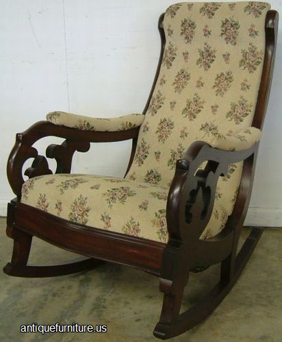 Antique Mahogany Rocking Chair