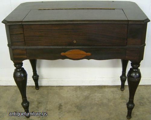 Antique Mahogany Spinet Desk