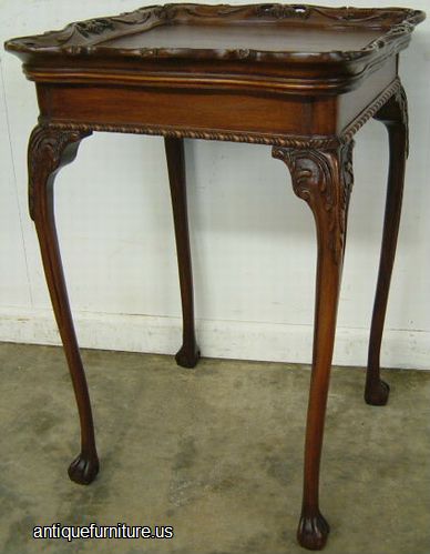Antique Ornate Mahogany Table