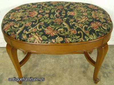 Antique French Vanity Bench