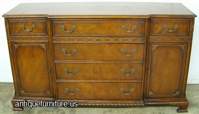 Antique Mahogany Bernhardt Sideboard