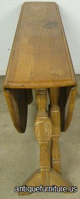 Antique Oak Gateleg Dining Table