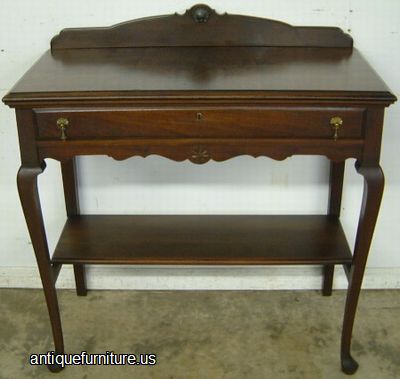 Antique Queen Ann Walnut Server