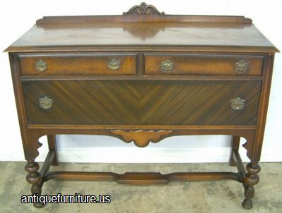 Antique Walnut Sideboard