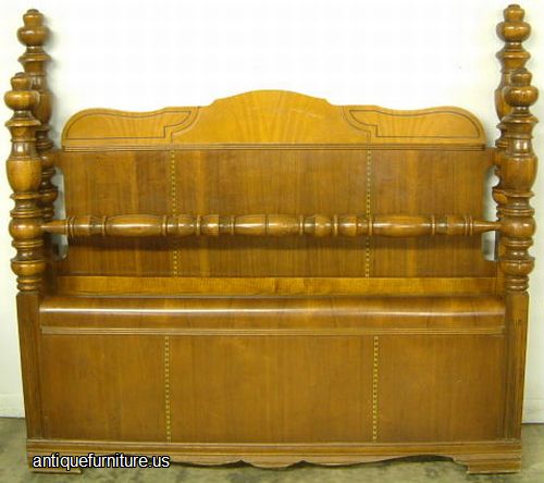Antique Art Deco Bed