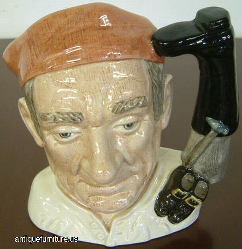 Antique Bootmaker Toby Mug
