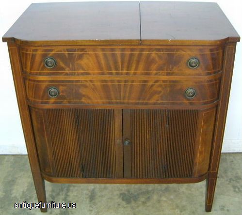 Antique Capehart Flame Mahogany Radio Record Player