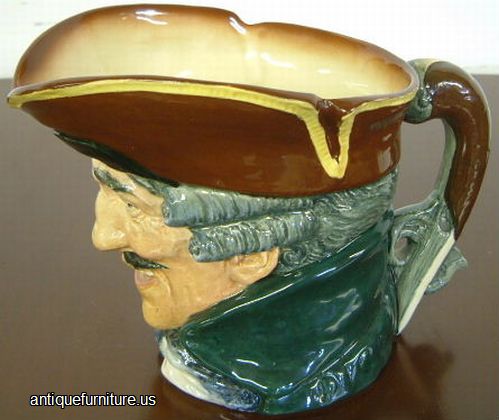 Antique Dick Turpin Toby Mug