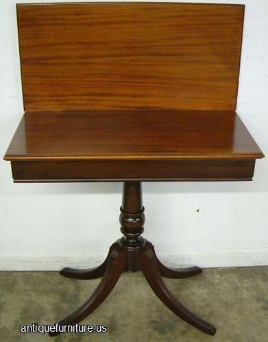 Antique Mahogany Game Table