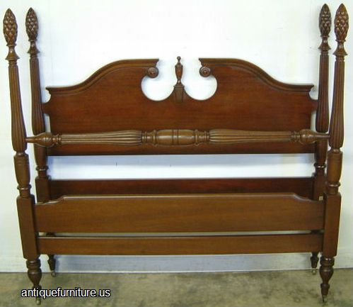 Antique Mahogany Poster Bed