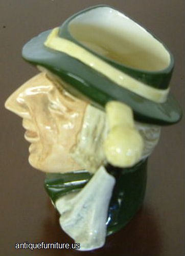 Antique Regency Bean Toby Mug