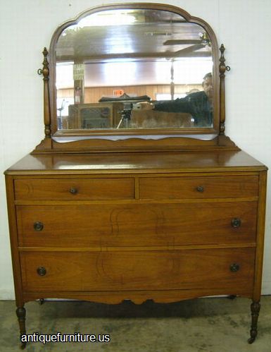 Antique Walnut Dresser