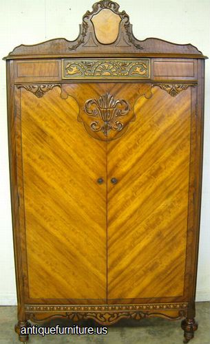 Antique Ornate Wardrobe