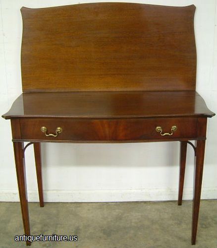 Antique Flame Mahogany Game Table