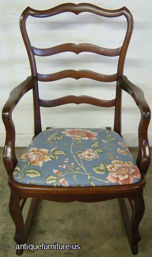 Antique Mahogany Rocker