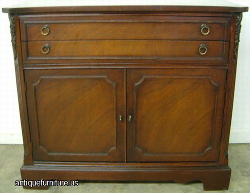 Antique Mahogany Server