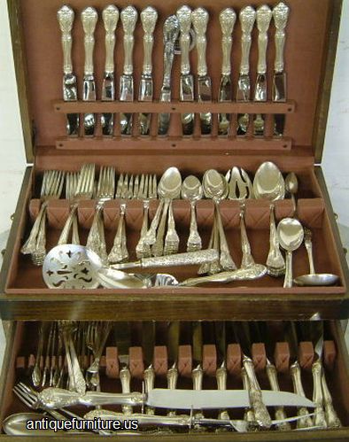 Antique Set Sterling Flatware