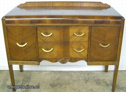 Antique Art Deco Server