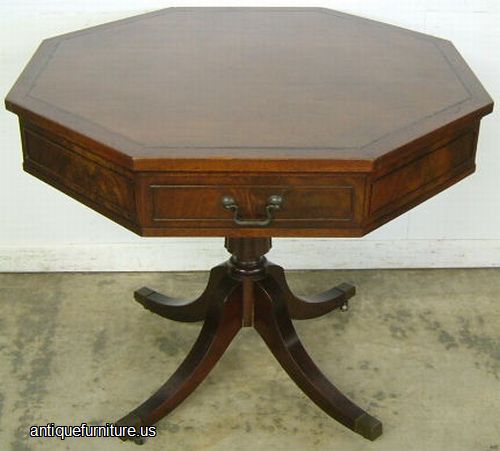 Antique Flame Mahogany Center Table