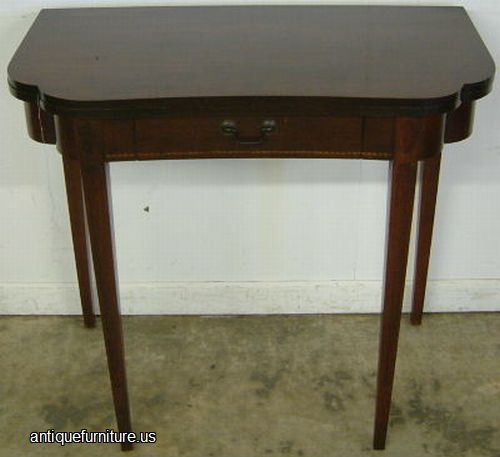 Antique Mahogany Game Table