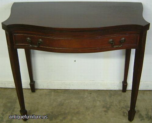 Antique Mahogany Game Table