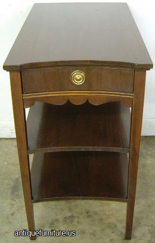 Antique Mahogany Lamp Table
